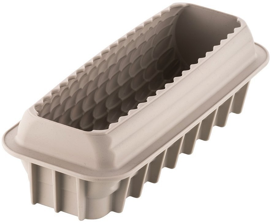 Форма для приготовления пирожного quenelle, 24,5 х 9,5 х 7,7 см, силиконовая (72869)