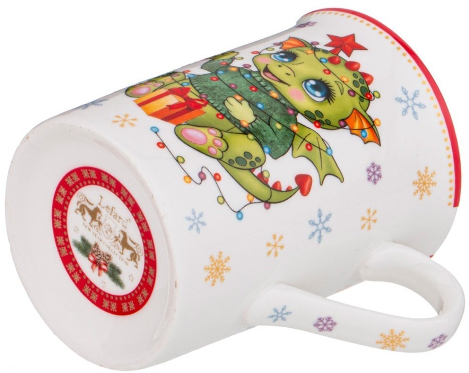 Кружка lefard "с новым годом!" 300 мл (85-1962)