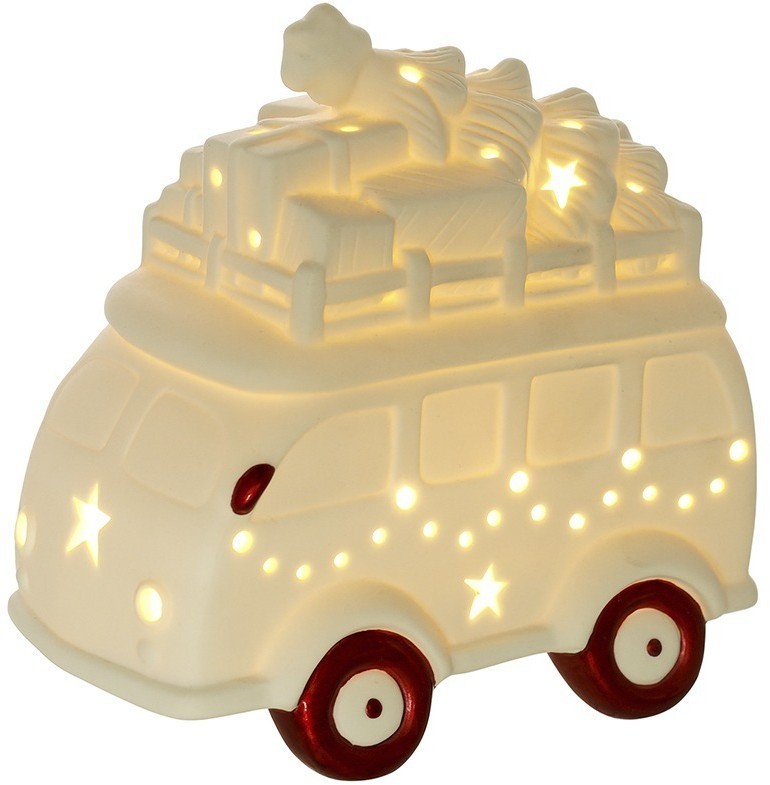 Декор новогодний с подсветкой classy van из коллекции new year essential, 12 см (78316)