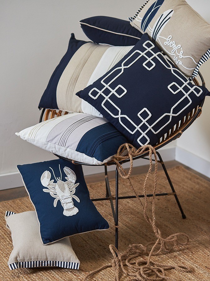 Подушка декоративная navy lobster из коллекции sea treasures, 30х45 см (79016)