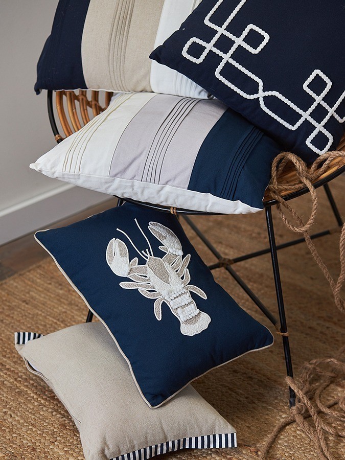 Подушка декоративная navy lobster из коллекции sea treasures, 30х45 см (79016)