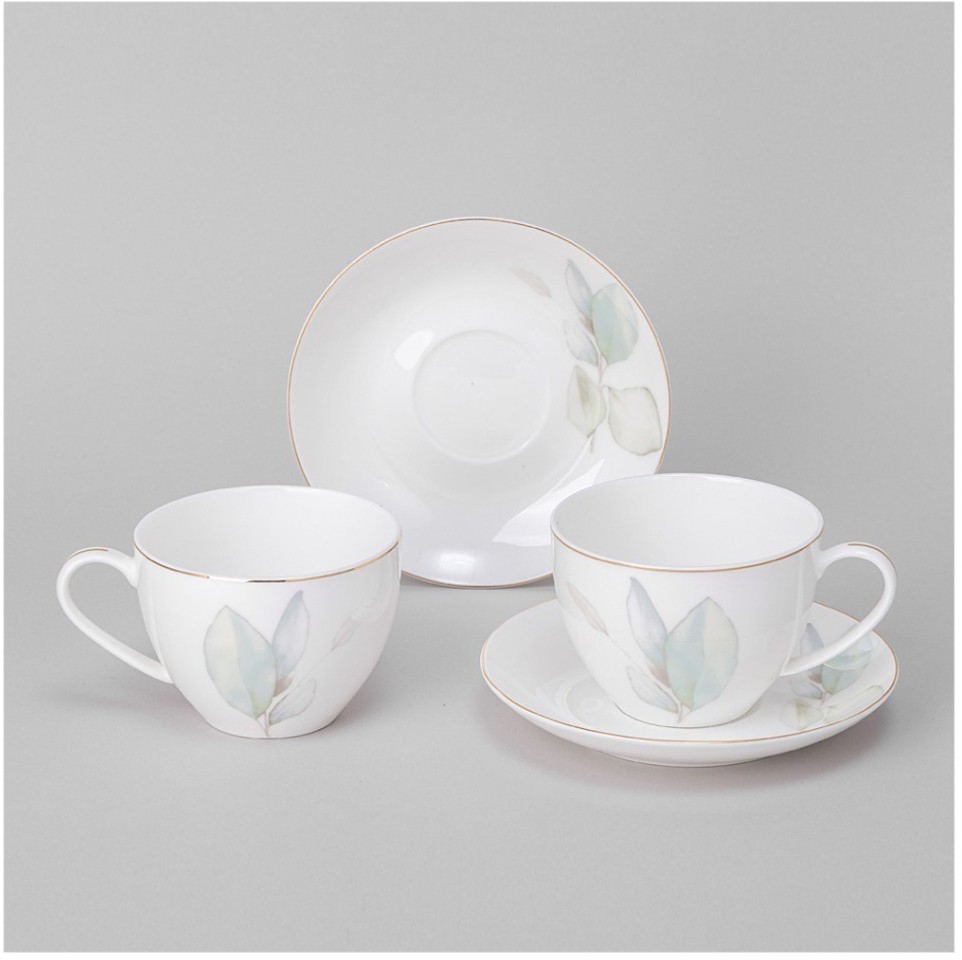 Чайный набор lefard "inspiration" нежность на 2 пер. 4 пр. 260 мл (422-141)