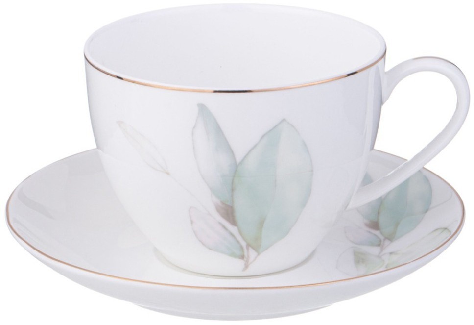 Чайный набор lefard "inspiration" нежность на 2 пер. 4 пр. 260 мл (422-141)