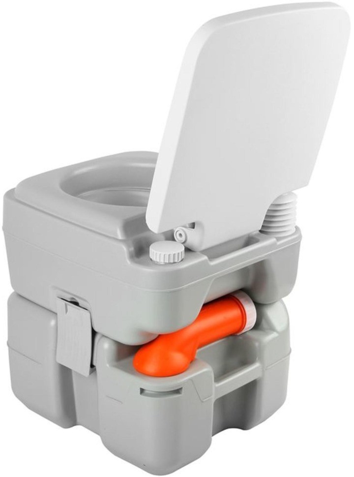 Портативный биотуалет ЭКОМАРКА СНН 1320Т (10л+20л) с индикатором и вращающейся трубкой (EKM_P-4)