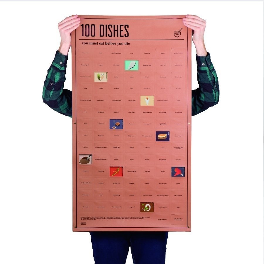 Постер «100 блюд, которые нужно попробовать, прежде чем умереть» (62674)