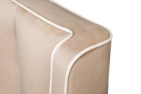 Кровать Odry c подъем.мех. велюр экрю Colt1009 186*220*120 (TT-00015959)