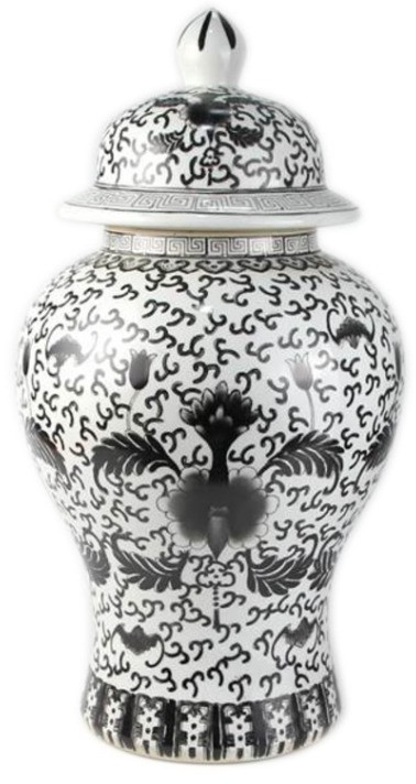 Ваза RZIS07, фарфор, grey, ROOMERS FURNITURE