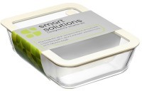 Контейнер для запекания и хранения с вакуумным эффектом vacuum glass, 1,4 л, молочный (78842)