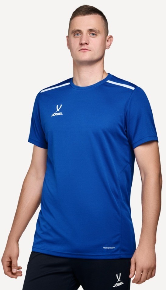 Футболка тренировочная JOGEL DIVISION Training Tee, синий (2105776)