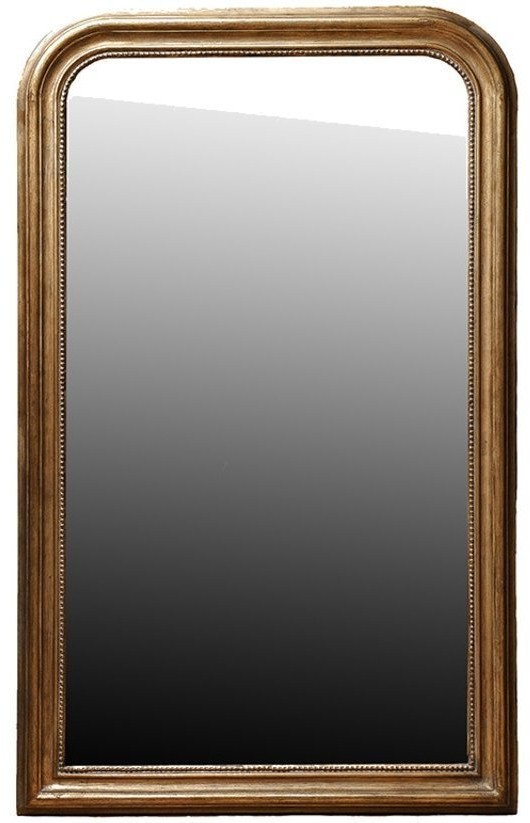 Зеркало MirrorMR11, Массив дерева, brass/brown, ROOMERS FURNITURE