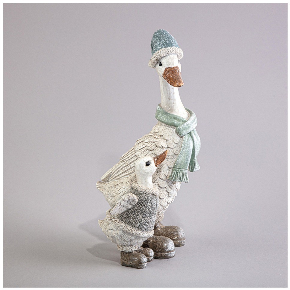 Статуэтка "гуси" 14,5х13,5х27,5 см Lefard (121-104)