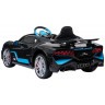 Детский электромобиль Bugatti Divo (черный, 12V) - HL338