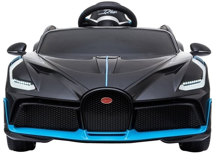 Детский электромобиль Bugatti Divo (черный, 12V) - HL338