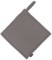 Прихватка из хлопка серого цвета из коллекции essential, 22х22 см (69793)