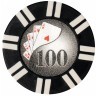 Набор для покера Royal Flush на 100 фишек (31338)