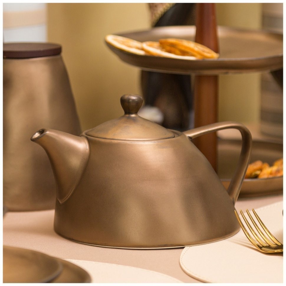 Чайник bronco "bronze" 1000 мл (474-196)