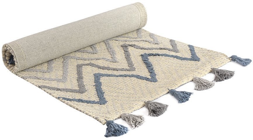 Ковер из хлопка agra из коллекции ethnic, 70х160 см (74404)