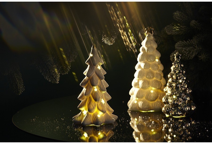 Декор новогодний с подсветкой festive glow из коллекции new year essential, 24 см (78318)