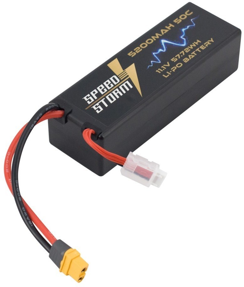 Аккумулятор Speed Storm Li-Po 11.1V 50C 5200 mAh Hard Case разъем XT60 (SS-3S5200-50-XT60)