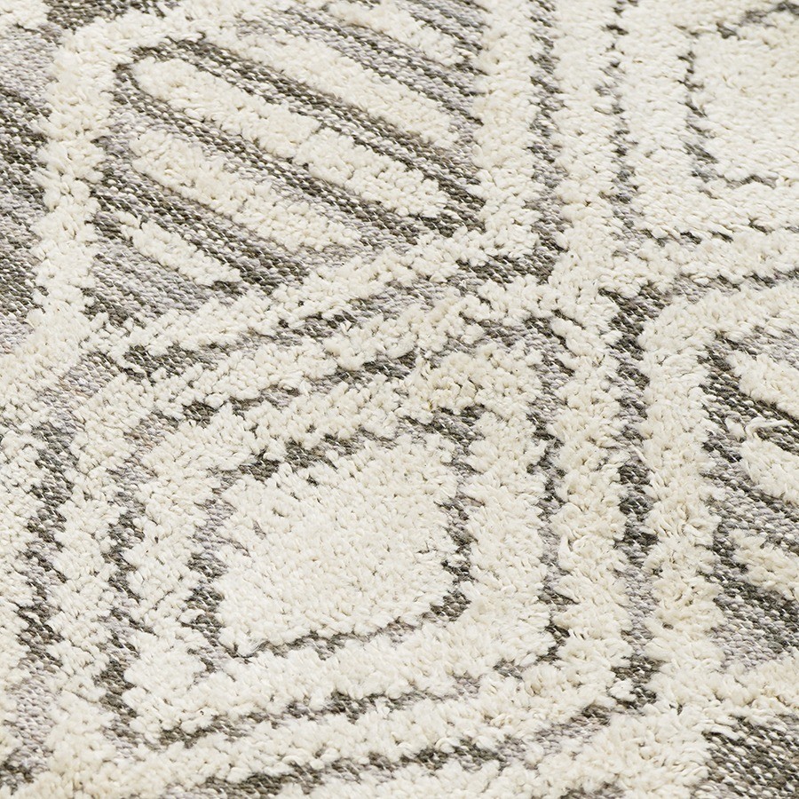 Ковер с бахромой из хлопка chennai из коллекции ethnic, 70x160 см (76134)