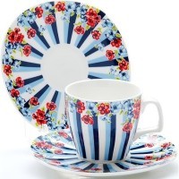 Коф/наб. 12пр 80мл кост/фарф ЦВЕТОК LR (24754)