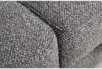 Диван Marco трехмест. раскл., букле серый Flona SER+Buta SER 225*102*92см (TT-00011118)