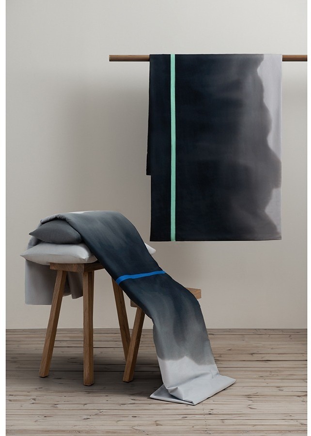 Комплект постельного белья из умягченного сатина из коллекции slow motion, electric blue, 150х200 см (73714)