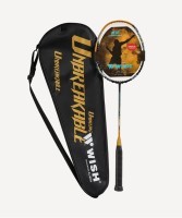 БЕЗ УПАКОВКИ Ракетка для бадминтона WISH Unbreakable 1, золотой (2132760)