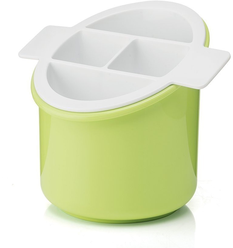Сушилка для столовых приборов forme casa classic, зеленая (59481)