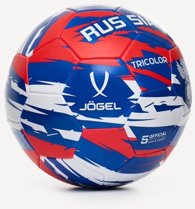 Мяч футбольный JOGEL Flagball Tricolor №5 (2115754)