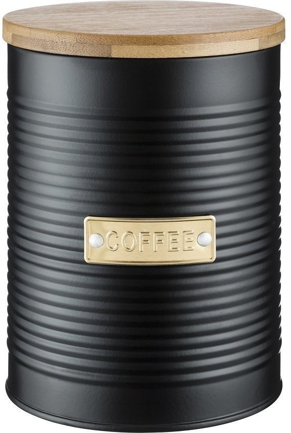 Емкость для хранения кофе otto черная 1,4 л (64530)