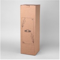 Ваза 13.6*13.9*37.5см цвет: белый Lefard (374-145)