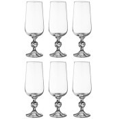 Набор бокалов для пива из 6 шт. &quot;claudie / sterna&quot; 280 мл высота=19 см Crystal Bohemia (669-282)