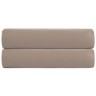Простыня из сатина светло-коричневого цвета из коллекции essential, 180х270 см (74398)