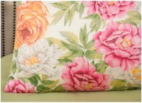 Кпб 2-х спальный &quot;пионы&quot; под 175х215 -1шт., пр (цвет св.зеленый) 220х250  -1шт., нав70х70-2шт SANTALINO (984-715)