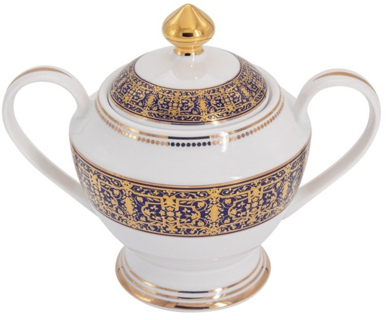 Чайный сервиз Византия, 6 персон, 23 предмета - AL-K1122-Y8/23-MI Anna Lafarg Midori