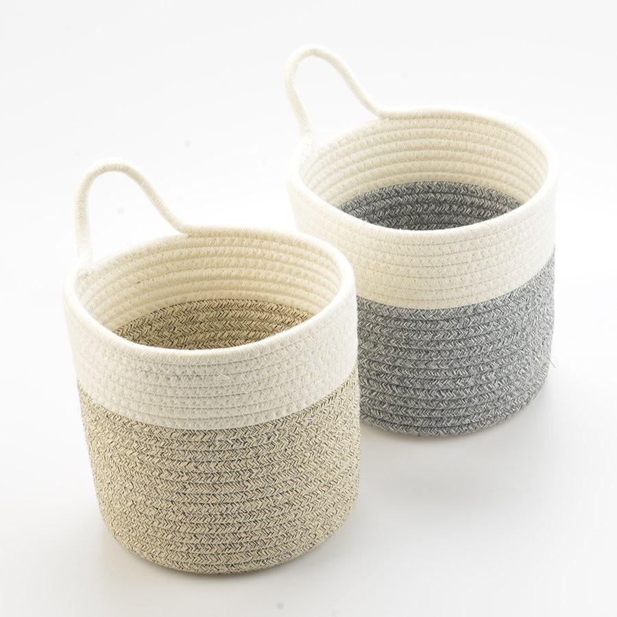 Кашпо gerd, D20х19 см, белое/светло-бежевое (74826)