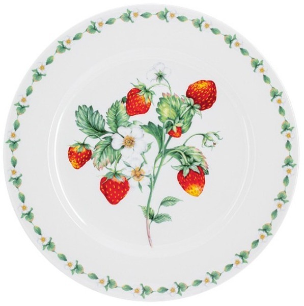 Обеденный сервиз Земляничная поляна, 6 персон, 21 предмет - AL-2021S-E11 Anna Lafarg Emily