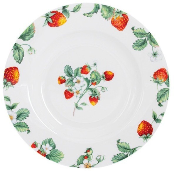 Обеденный сервиз Земляничная поляна, 6 персон, 21 предмет - AL-2021S-E11 Anna Lafarg Emily