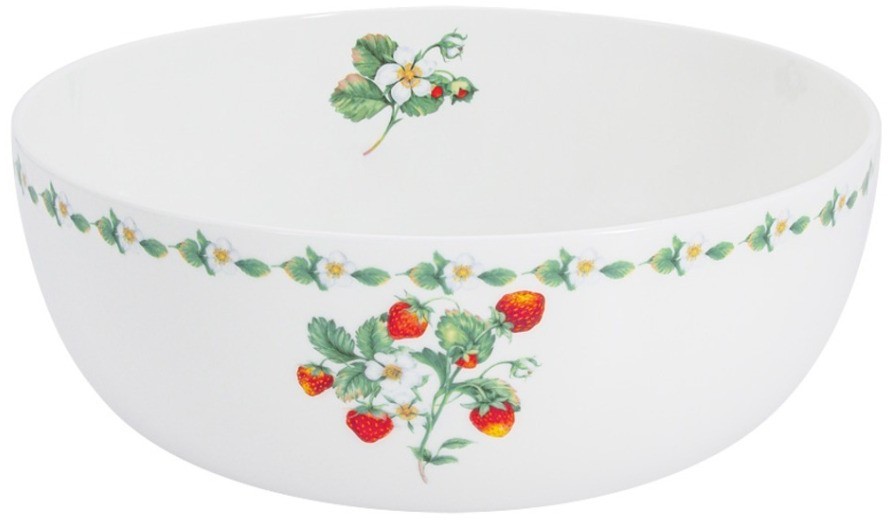 Обеденный сервиз Земляничная поляна, 6 персон, 21 предмет - AL-2021S-E11 Anna Lafarg Emily