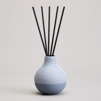 Диффузор ароматический коллекция &quot;жемчужина&quot; 7.5*7.5*9,7см (масло и палочки в комплекте) Lefard (374-159)