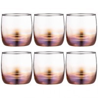 Набор стаканов из 6 шт  &quot;карамельный омбре&quot; 310 мл Акционерное Общество (194-728)