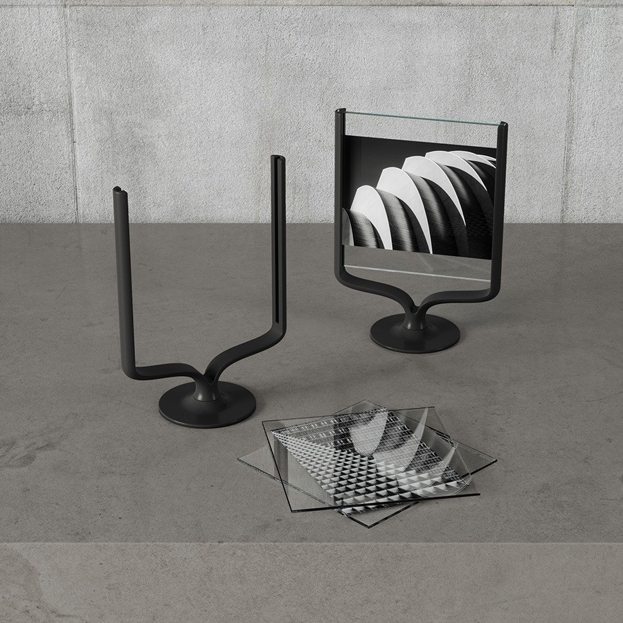 Фоторамка wishbone, 18х25 см, черная (77889)