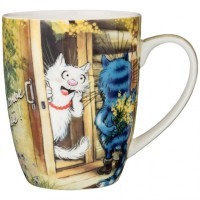 Кружка &quot;счастье мое&quot; 350мл Lefard (104-626)