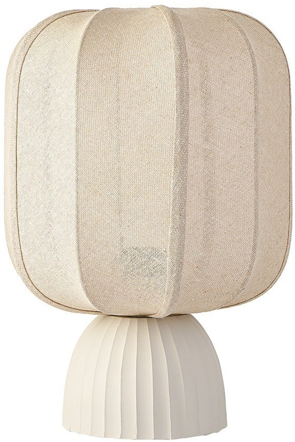 Лампа настольная texture rib, 27х39 см, бежевая (76473)