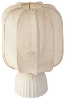 Лампа настольная texture rib, 27х39 см, бежевая (76473)