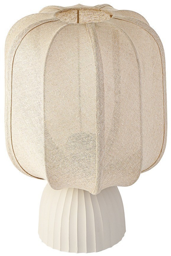Лампа настольная texture rib, 27х39 см, бежевая (76473)