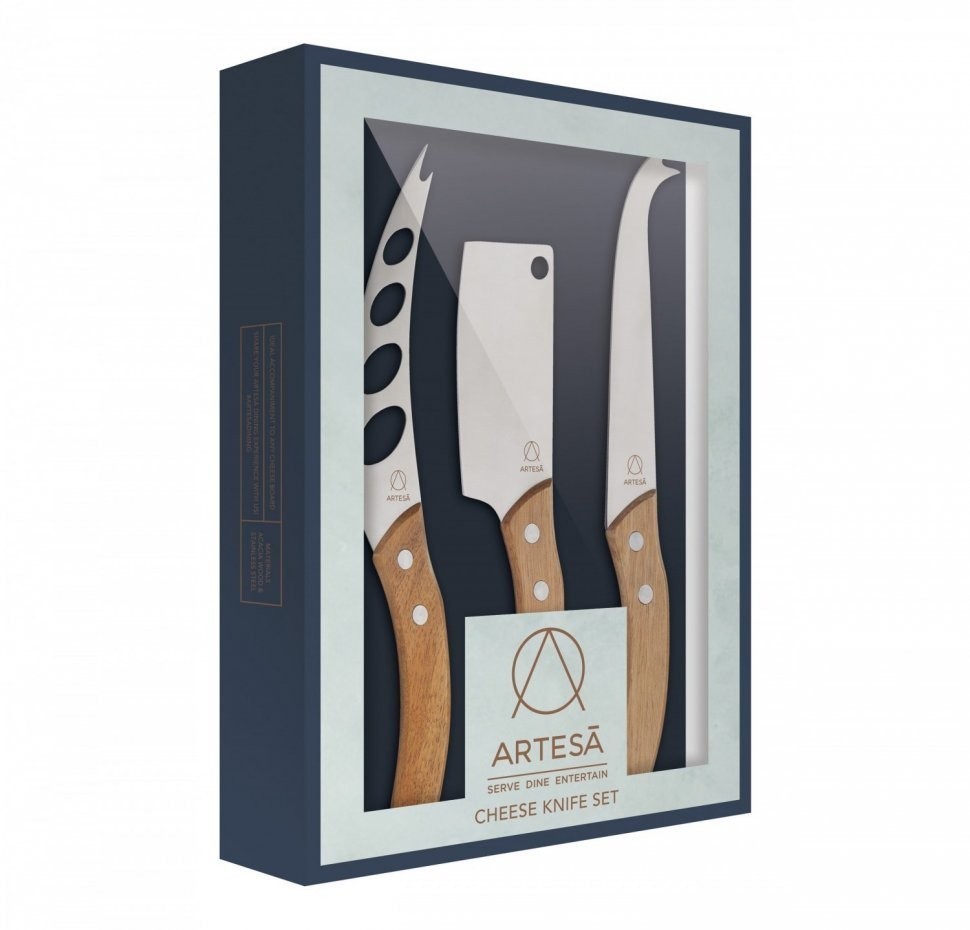 Kitchen Craft Набор ножей для сыра ARTCHEESE3PC