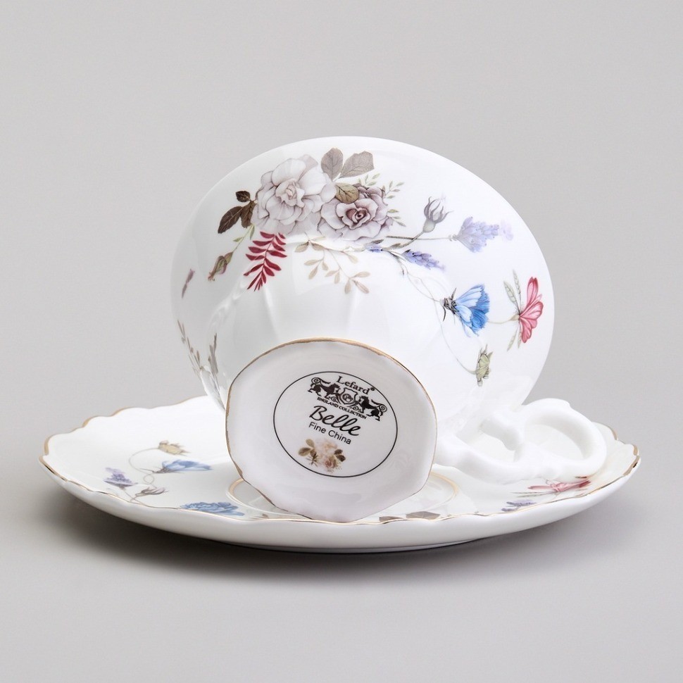 Чайная пара lefard "belle" 280 мл (86-2363-1)