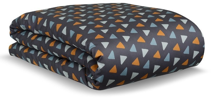 Комплект постельного белья из сатина с принтом triangles из коллекции wild, 150х200 см (68417)